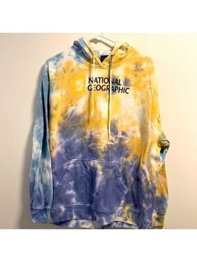 National Geographic tye dye hoodie